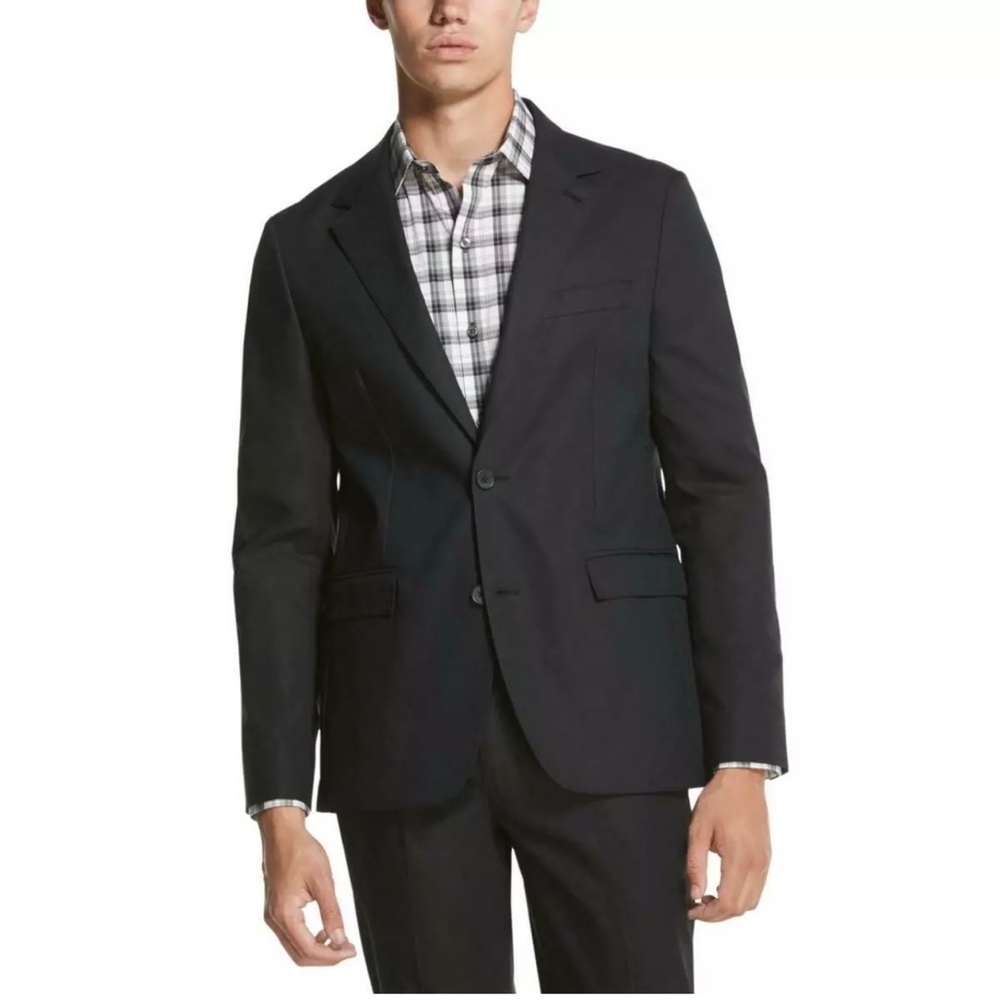 DKNY Men’s Stretch Business Office Black Blazer Size Medium NWT